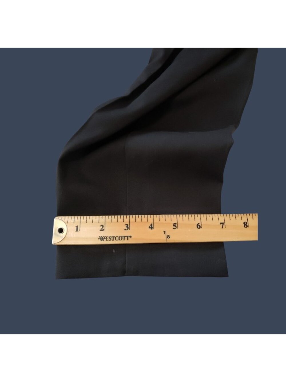 Briggs NY Womens Pleated Straight Dress Pants Black Size 8 - Picture 9 of 16